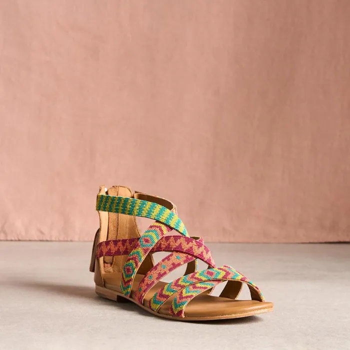 Women Beaded Paradise Sandals Black White Sundance Catalog Sandals Women Beaded Paradise Sandals Black White Sundance Catalog Sandals