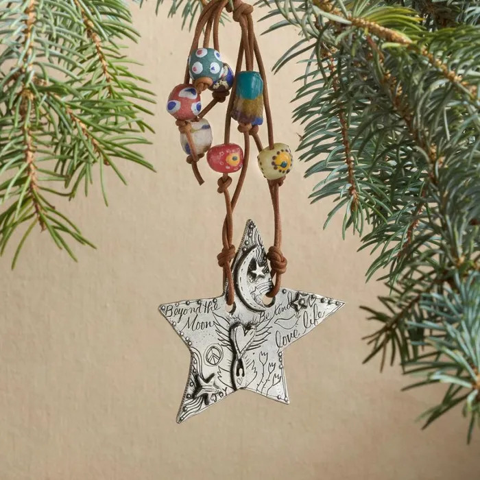 Women Beyond The Moon Ornament Sundance Catalog Seasonal