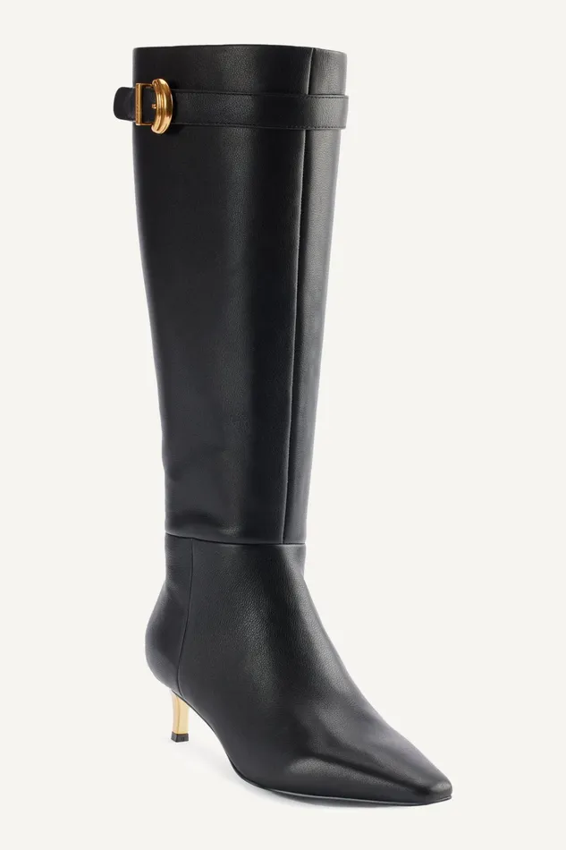 Women Boots And Booties Donna Karan CLARI BOOT 8211 TALL BOOT Black