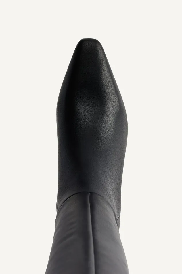 Women Boots And Booties Donna Karan CLARI BOOT 8211 TALL BOOT Black