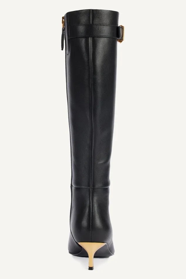 Women Boots And Booties Donna Karan CLARI BOOT 8211 TALL BOOT Black