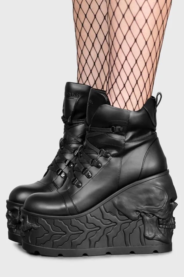Women Boots Killstar Doom Platform Boots