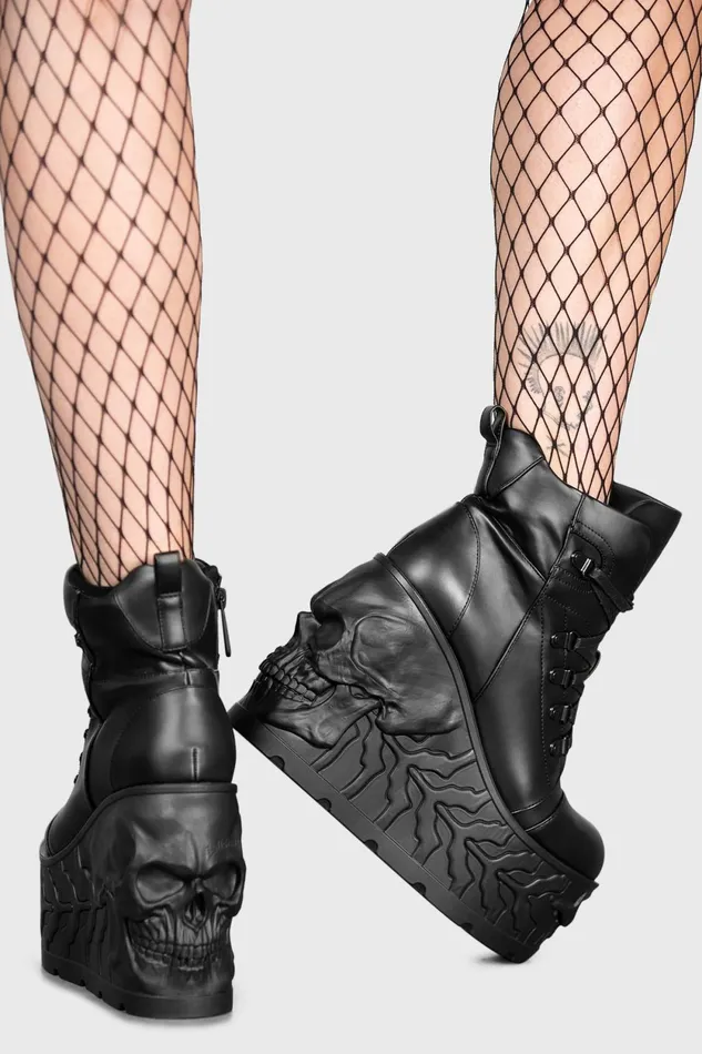 Women Boots Killstar Doom Platform Boots