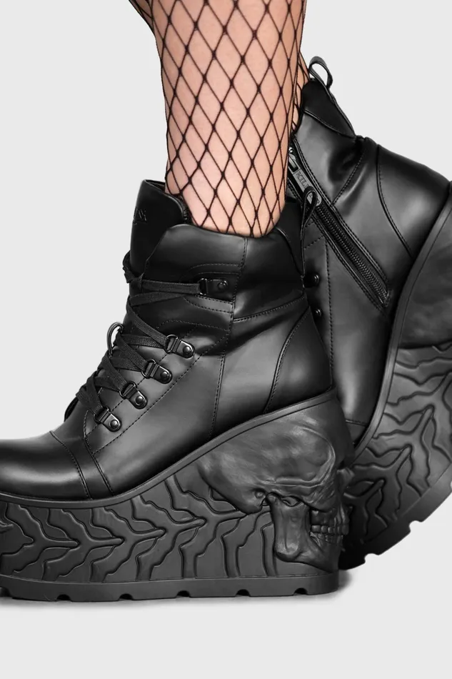 Women Boots Killstar Doom Platform Boots