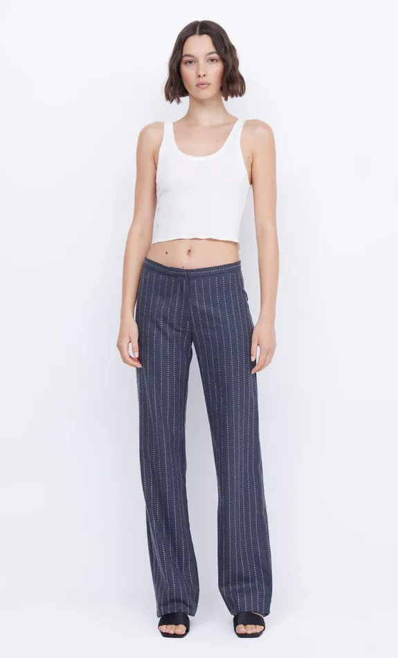 Women Bottoms Bec Bridge INTERSTELLAR PANT Charcoalsilver