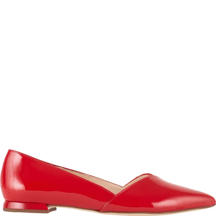 Women Boulevard 10 Ballerinas Red HGL Ballerinas