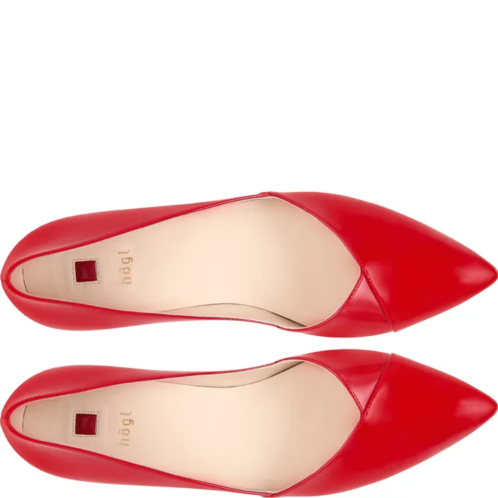 Women Boulevard 10 Ballerinas Red HGL Ballerinas