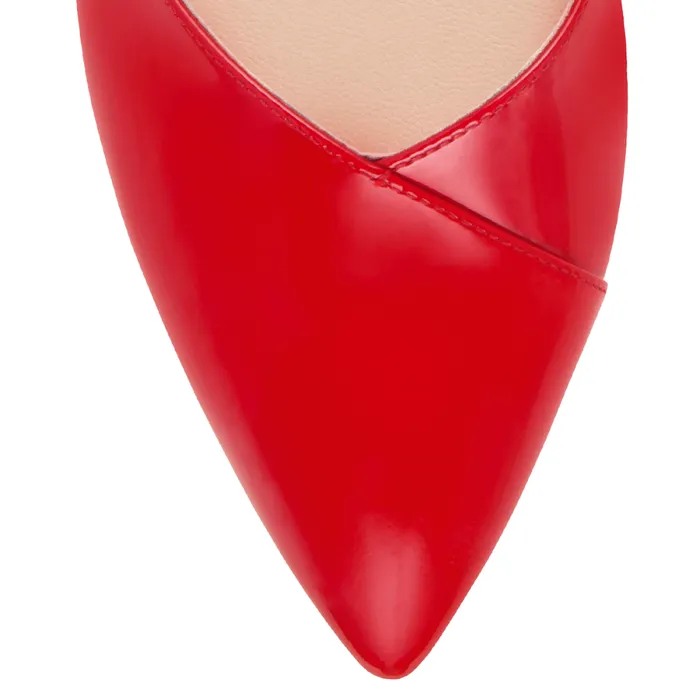 Women Boulevard 10 Ballerinas Red HGL Ballerinas