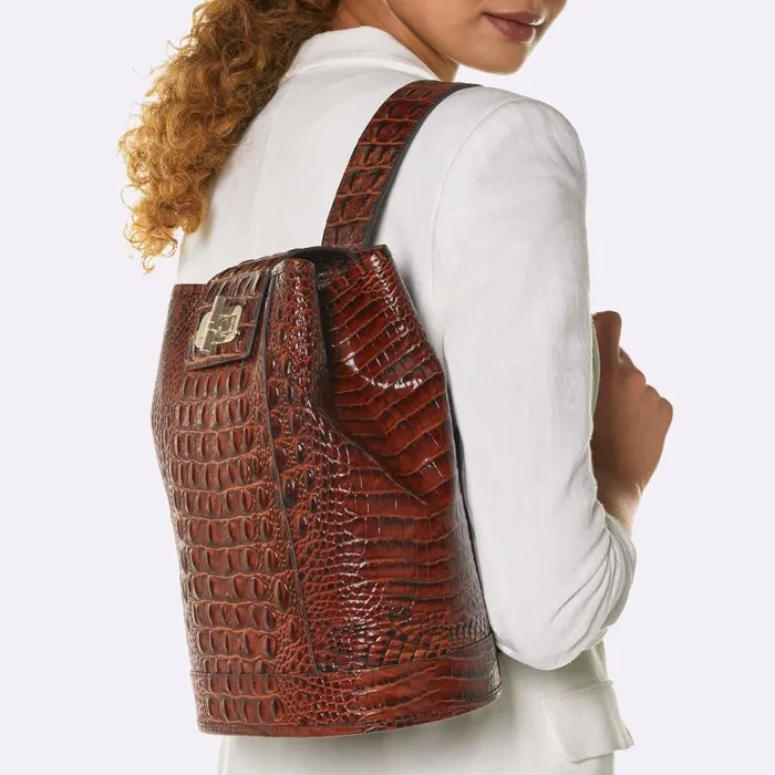 Women Brahmin Backpacks Maddie Pecan Melbourne