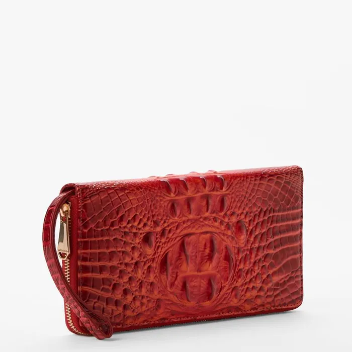 Women Brahmin Clutches Skyler Radiant Red Melbourne