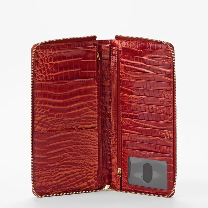 Women Brahmin Clutches Skyler Radiant Red Melbourne