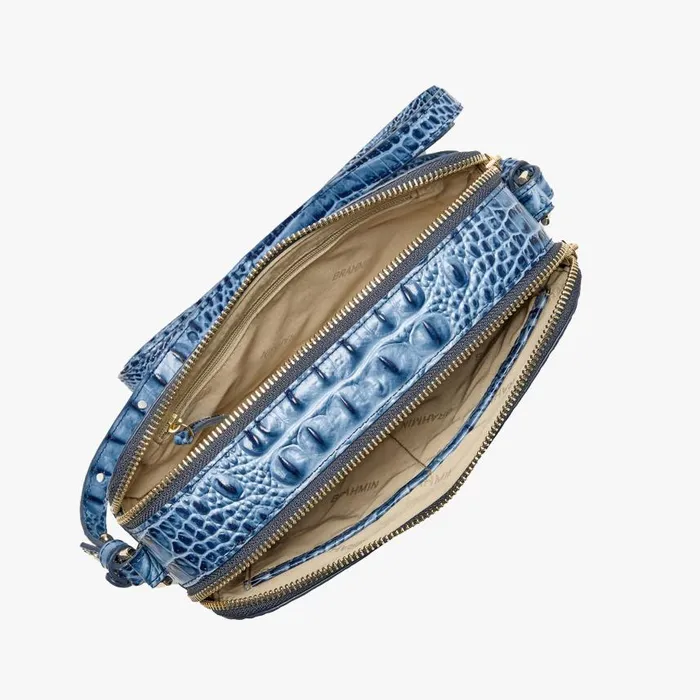 Women Brahmin Crossbodies Danica Blue Serenade Melbourne