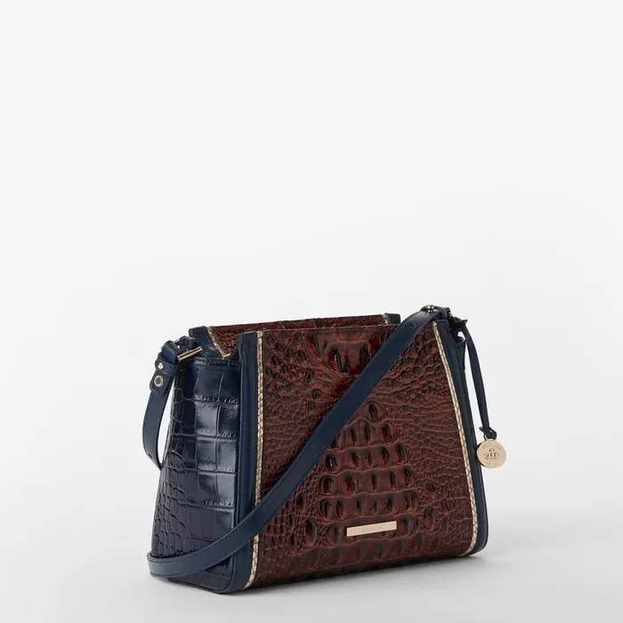 Women Brahmin Crossbodies Hillary Navy Vesper