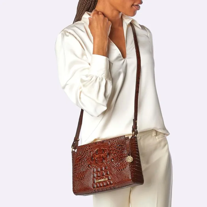 Women Brahmin Crossbodies Hillary Navy Vesper