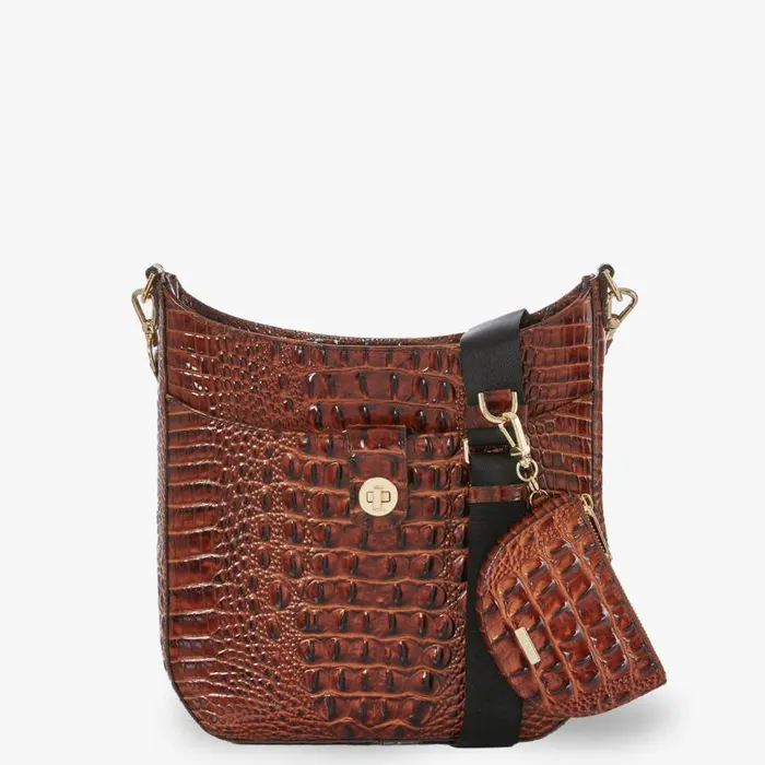 Women Brahmin Crossbodies Leia Blue Serenade Melbourne