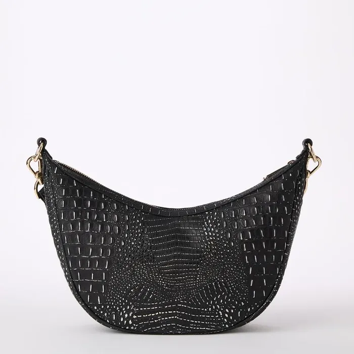 Women Brahmin Crossbodies Percy Black Regal Mini Melbourne
