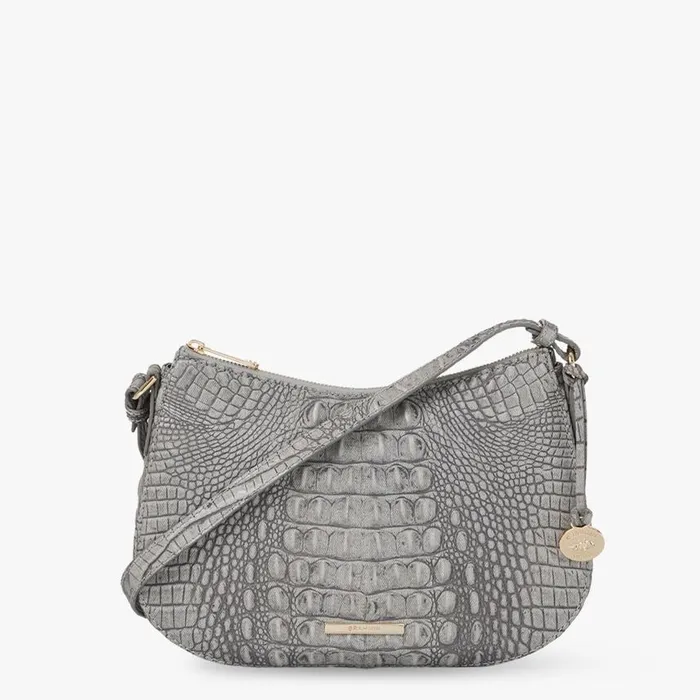 Women Brahmin Crossbodies Shayna Fairest Grey Tetra