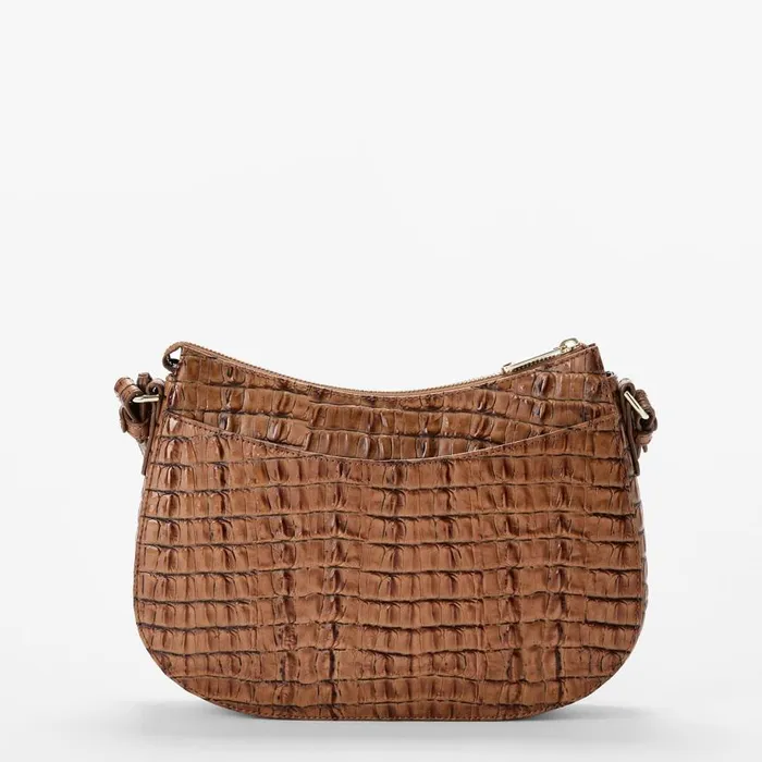 Women Brahmin Crossbodies Shayna Luggage Brown Leontyne