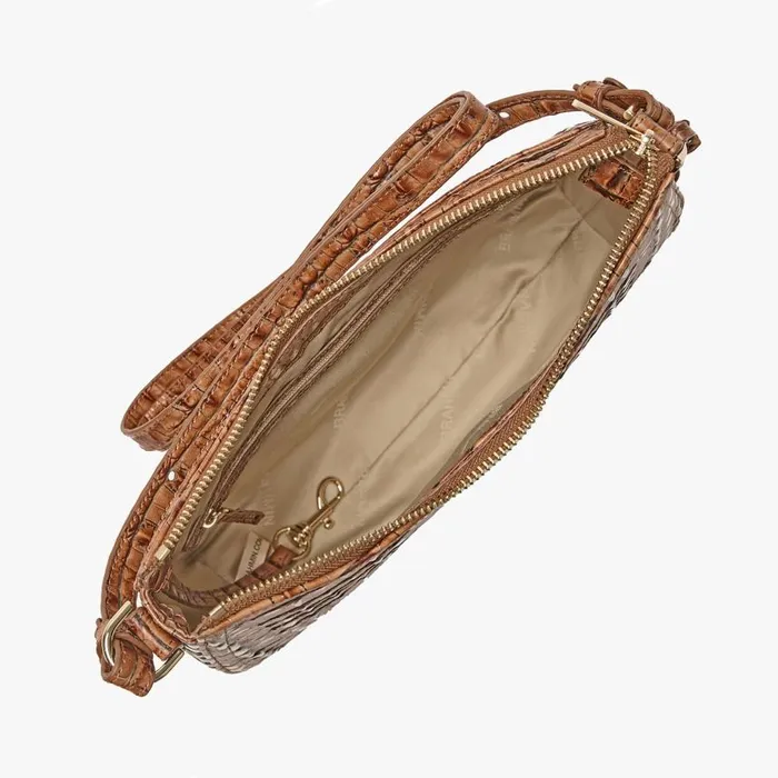 Women Brahmin Crossbodies Shayna Luggage Brown Leontyne
