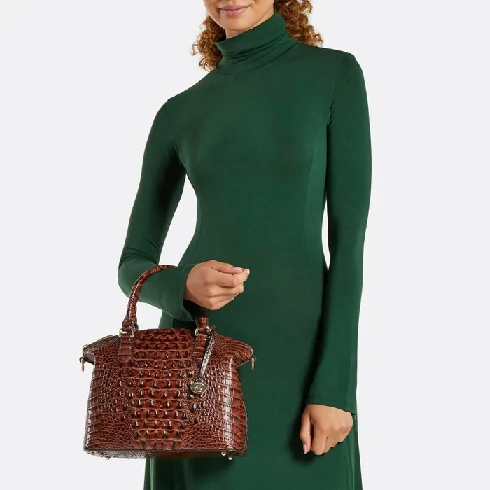 Women Brahmin Satchels Duxbury Satchel Brindle Moonstone