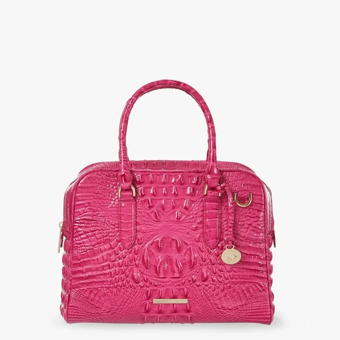 Women Brahmin Satchels Marissa Paradise Pink Melbourne