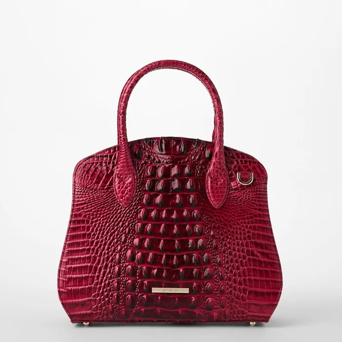 Women Brahmin Satchels Rosetta Merlot Ombre Melbourne