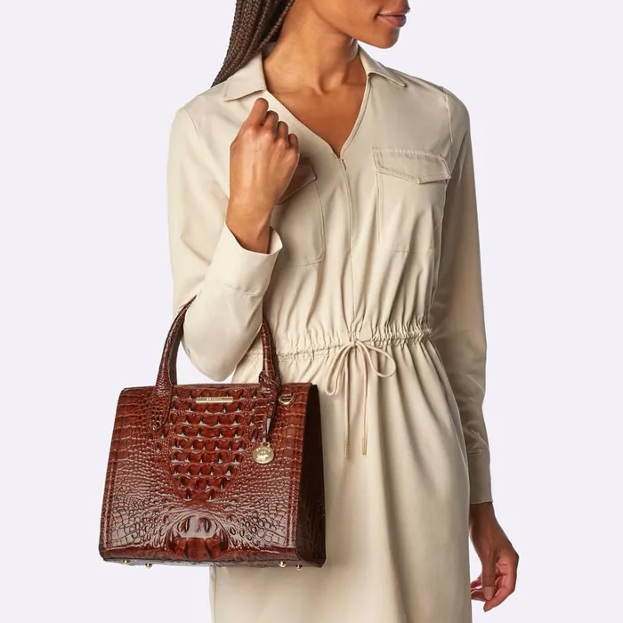 Women Brahmin Satchels Small Caroline Contour Melbourne