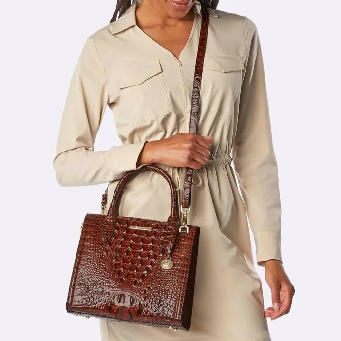 Women Brahmin Satchels Small Caroline Contour Melbourne