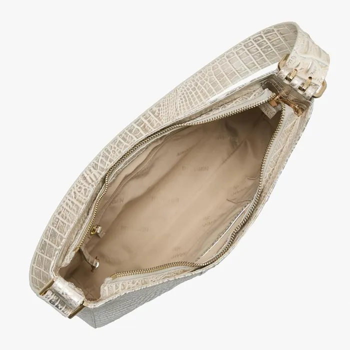 Women Brahmin Shoulder Bags Abbott Ivory Dream Melbourne