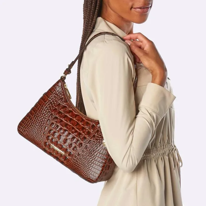 Women Brahmin Shoulder Bags Esme Dusk Gleaming