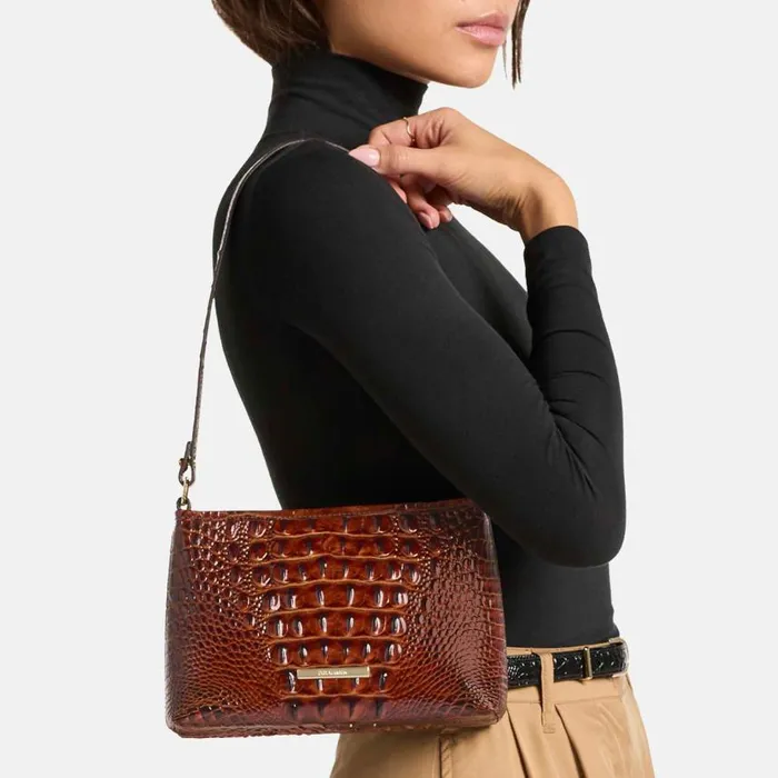 Women Brahmin Shoulder Bags Lorelei Pecan Melbourne