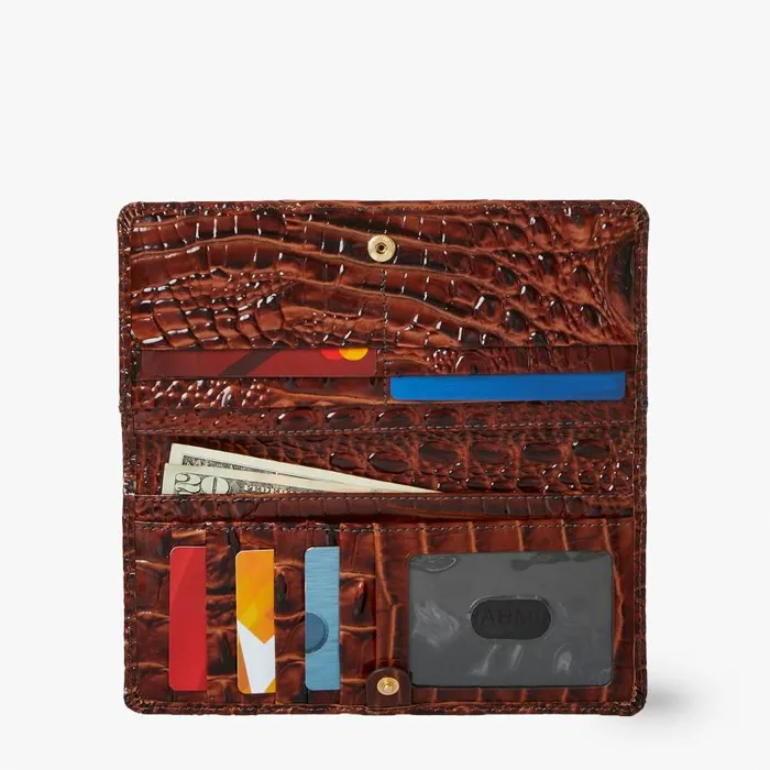 Women Brahmin Wallets and Wristlets Ady Wallet Honey Brown Devonshire