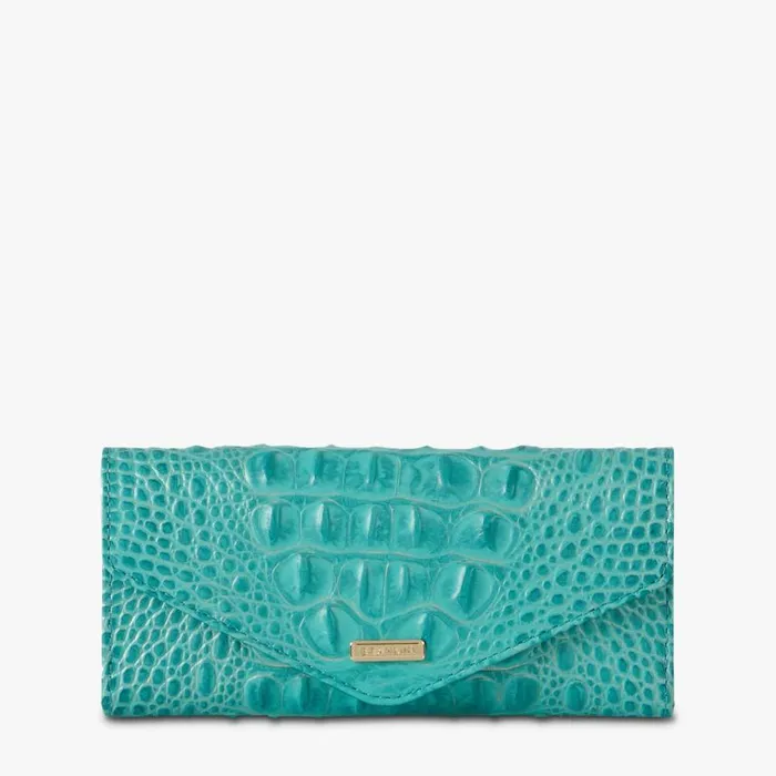 Women Brahmin Wallets and Wristlets Veronica Mermaid Green