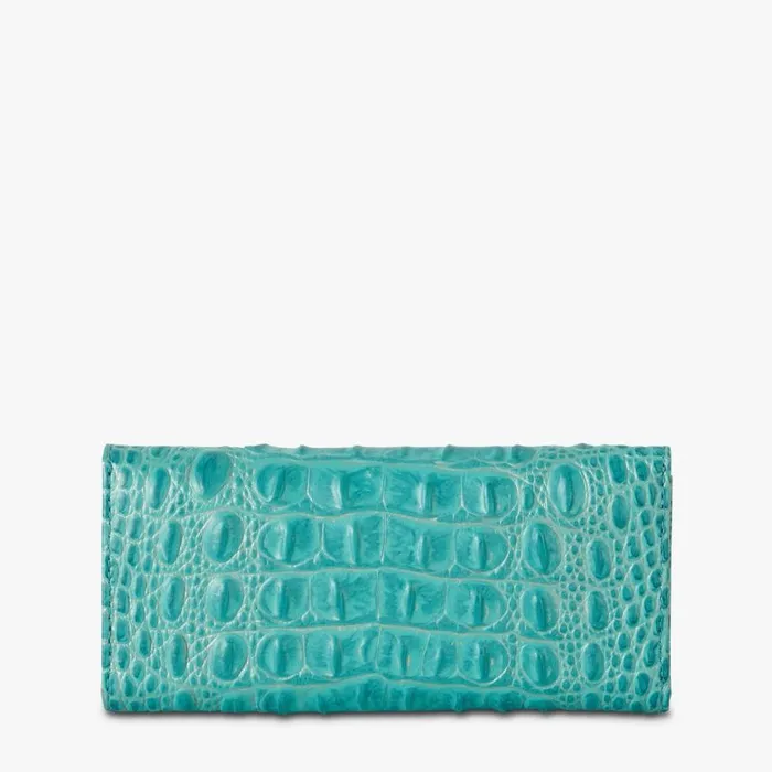 Women Brahmin Wallets and Wristlets Veronica Mermaid Green