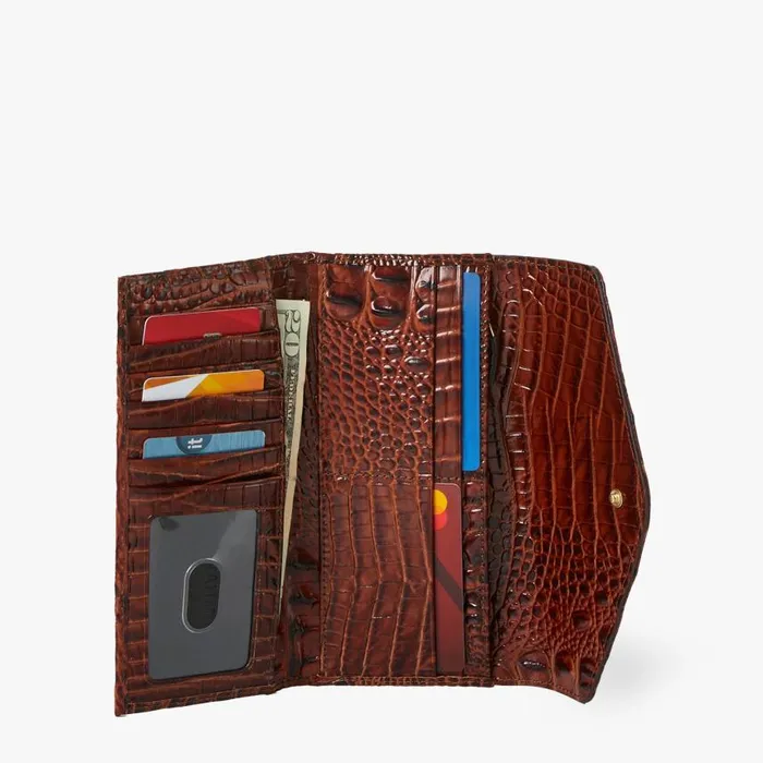 Women Brahmin Wallets and Wristlets Veronica Mermaid Green
