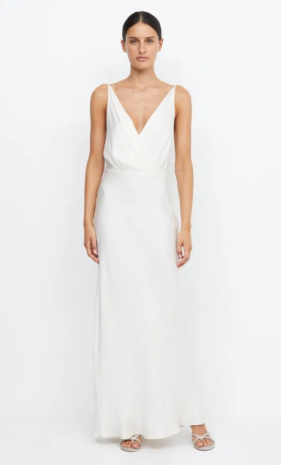 Women Brides Bec Bridge ADORE V MAXI DRESS Cream
