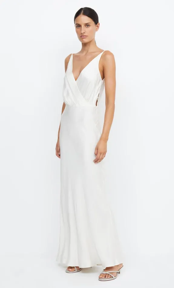 Women Brides Bec Bridge ADORE V MAXI DRESS Cream