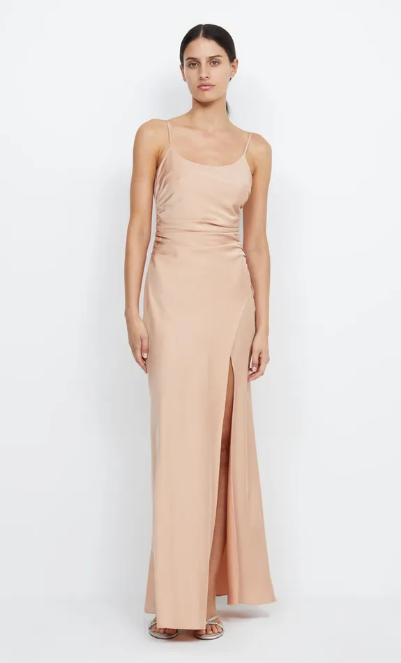 Women Bridesmaids Bec Bridge ETERNITY SCOOP MAXI DRESS Rose Gold