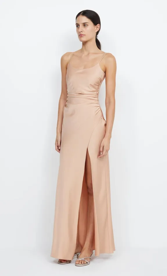 Women Bridesmaids Bec Bridge ETERNITY SCOOP MAXI DRESS Rose Gold