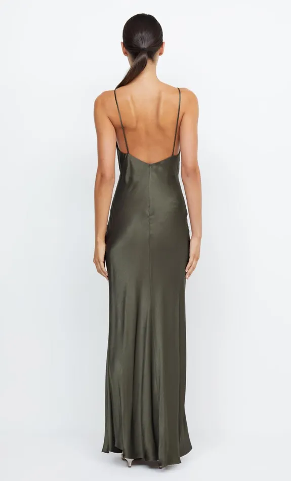 Women Bridesmaids Bec Bridge MOON DANCE V MAXI DRESS Dark Willow