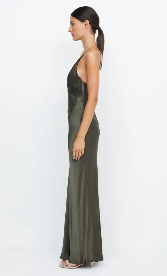 Women Bridesmaids Bec Bridge MOON DANCE V MAXI DRESS Dark Willow