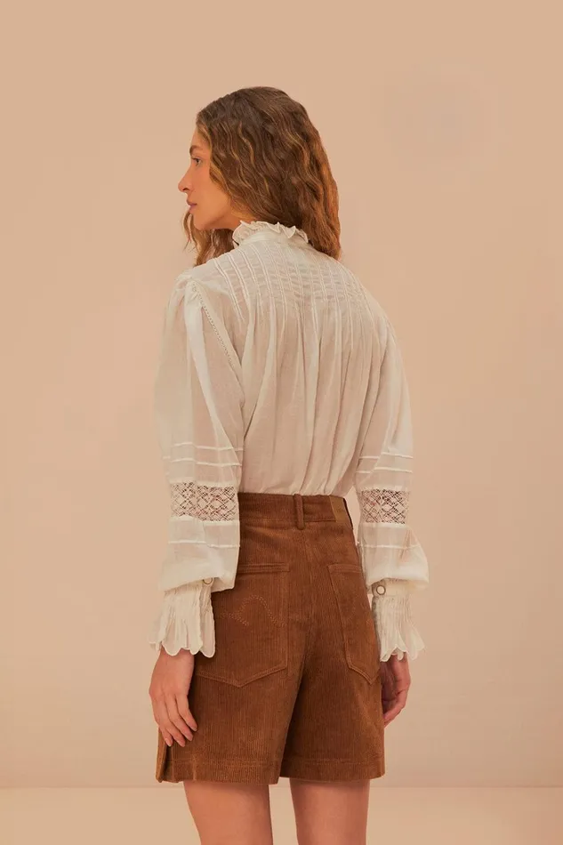 Women Caramel Corduroy Shorts Caramel FARM Rio Shorts Women Caramel Corduroy Shorts Caramel FARM Rio Shorts