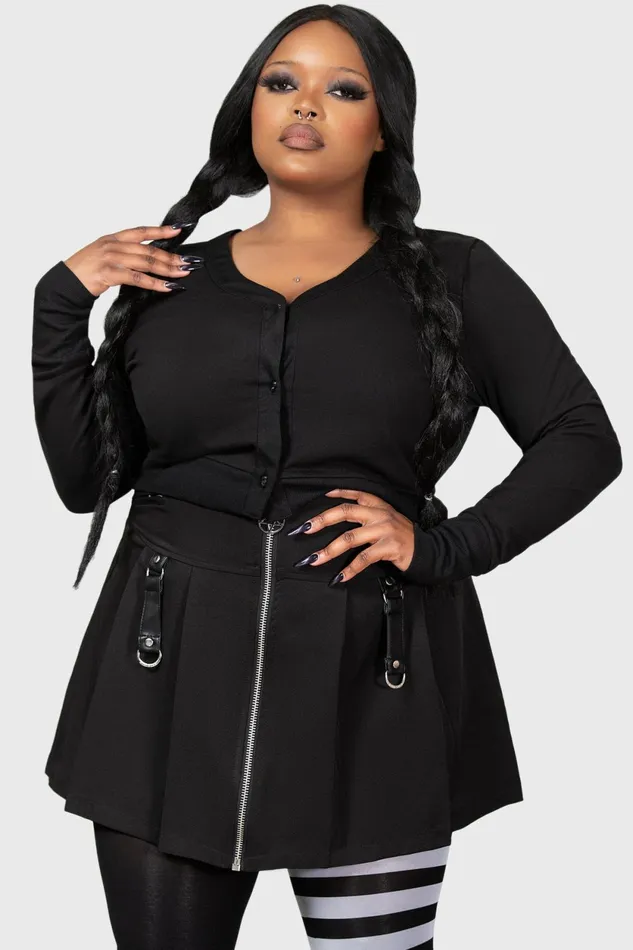 Women Cardigans Killstar Solitude Suits Me Cardigan