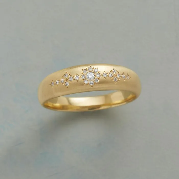Women Catch A Star Band Sundance Catalog Rings