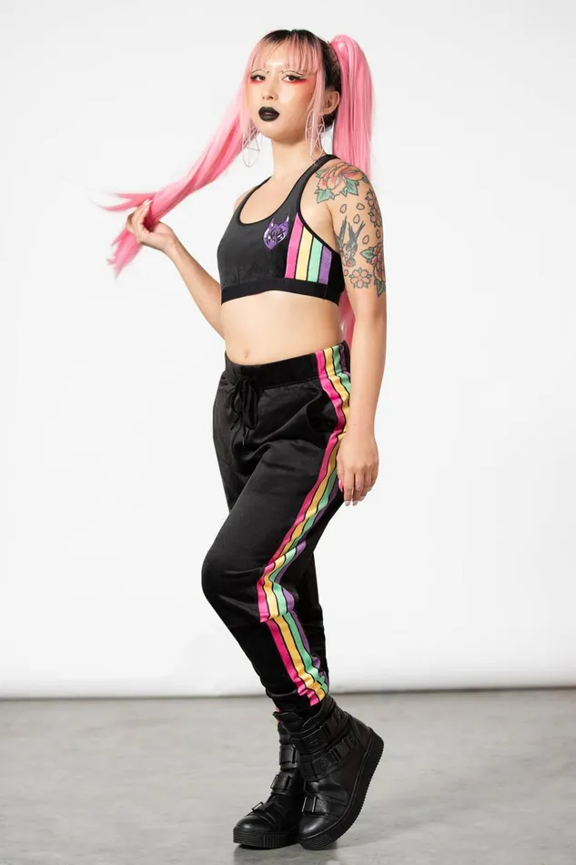 Women Chill Out Killstar Coven Chill Velour Joggers