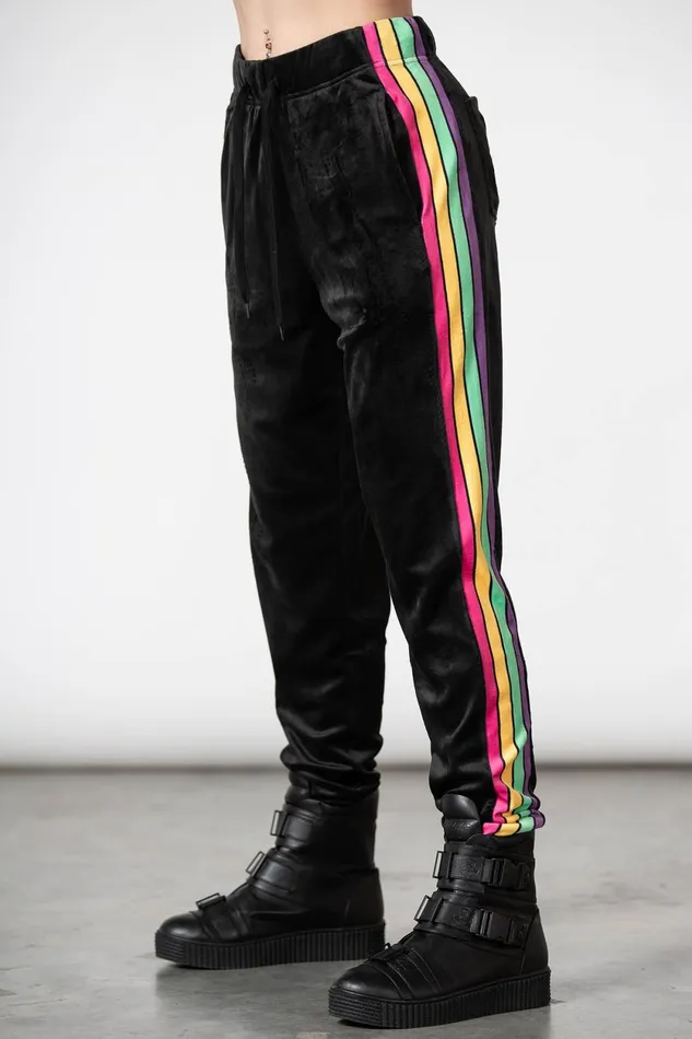 Women Chill Out Killstar Coven Chill Velour Joggers