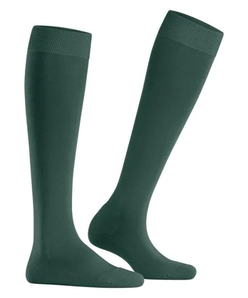 Women ClimaWool Women Kneehigh Socks Hunter Green FALKE Knee High Socks