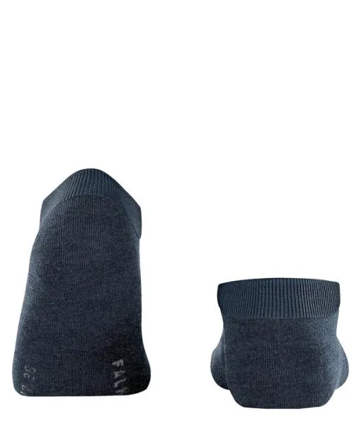 Women ClimaWool Women Sneaker Socks Navy Mel FALKE Ankle Socks