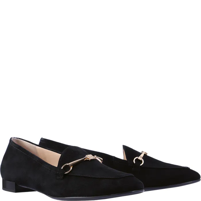 Women Close Loafers Black HGL Classic