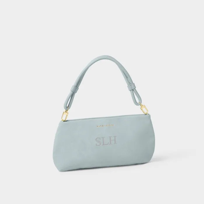 Women Clutch Bags and Pouches Katie Loxton Asha Clutch Bag In Blue Mist